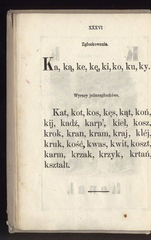 Scan 0044 of Towarzysz pilnych dzieci, czyli Początki czytania i innych wiadomości sposobem łatwym i do pojęcia młodocianego wieku zastosowanym 