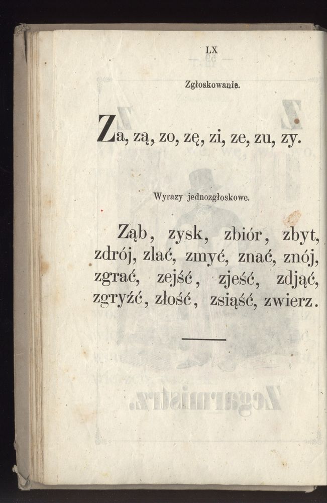 Scan 0068 of Towarzysz pilnych dzieci, czyli Początki czytania i innych wiadomości sposobem łatwym i do pojęcia młodocianego wieku zastosowanym 