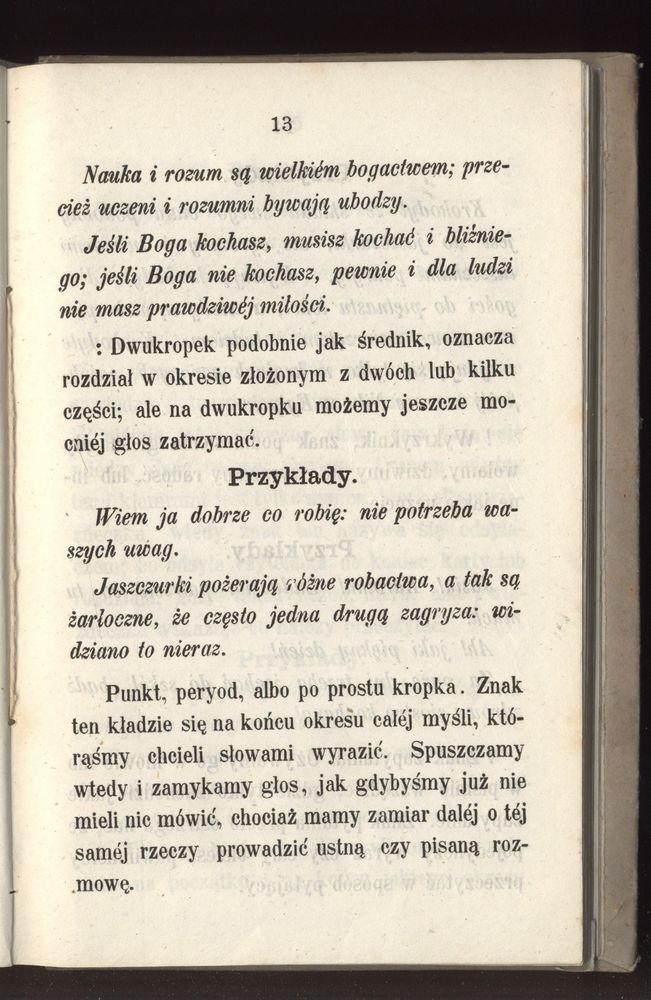 Scan 0085 of Towarzysz pilnych dzieci, czyli Początki czytania i innych wiadomości sposobem łatwym i do pojęcia młodocianego wieku zastosowanym 