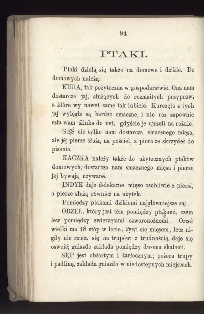 Scan 0166 of Towarzysz pilnych dzieci, czyli Początki czytania i innych wiadomości sposobem łatwym i do pojęcia młodocianego wieku zastosowanym 