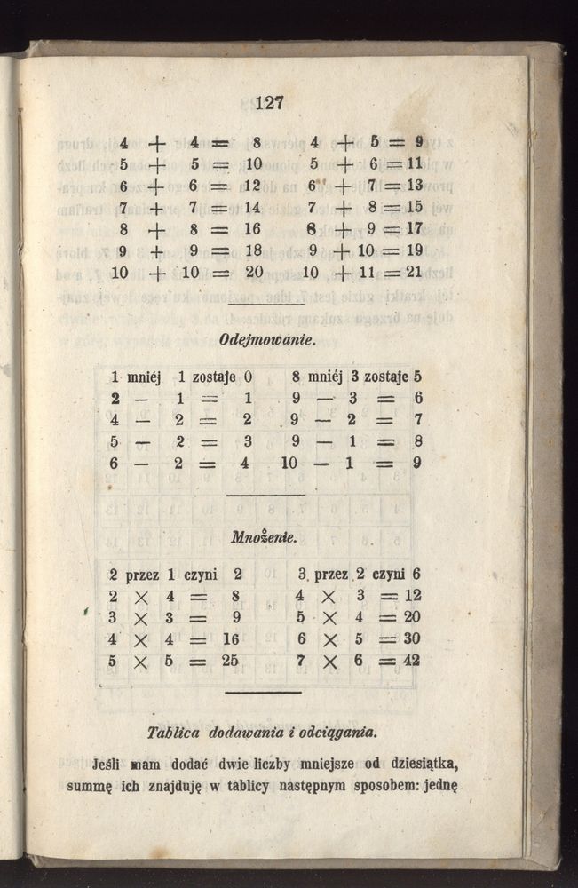 Scan 0199 of Towarzysz pilnych dzieci, czyli Początki czytania i innych wiadomości sposobem łatwym i do pojęcia młodocianego wieku zastosowanym 