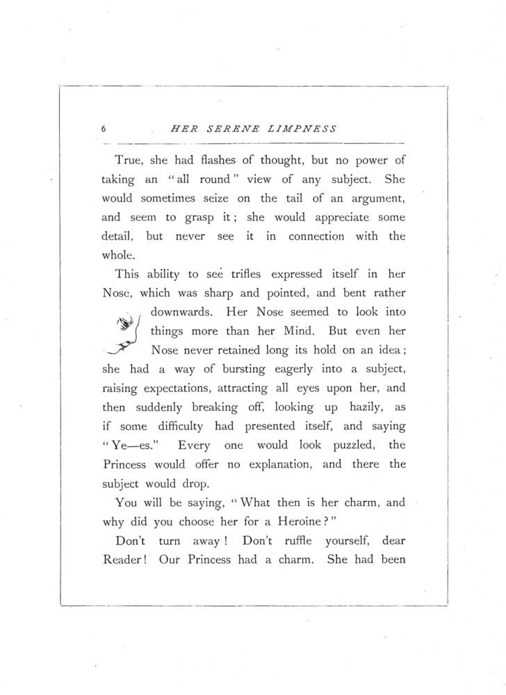 Scan 0011 of The adventures of her serene limpness, the moon-faced princess, dulcet and débonaire