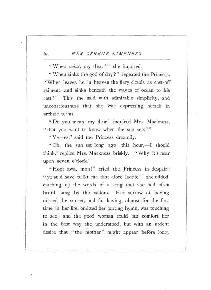 Scan 0067 of The adventures of her serene limpness, the moon-faced princess, dulcet and débonaire