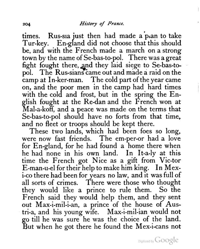 Scan 0210 of History of France in words of one syllable