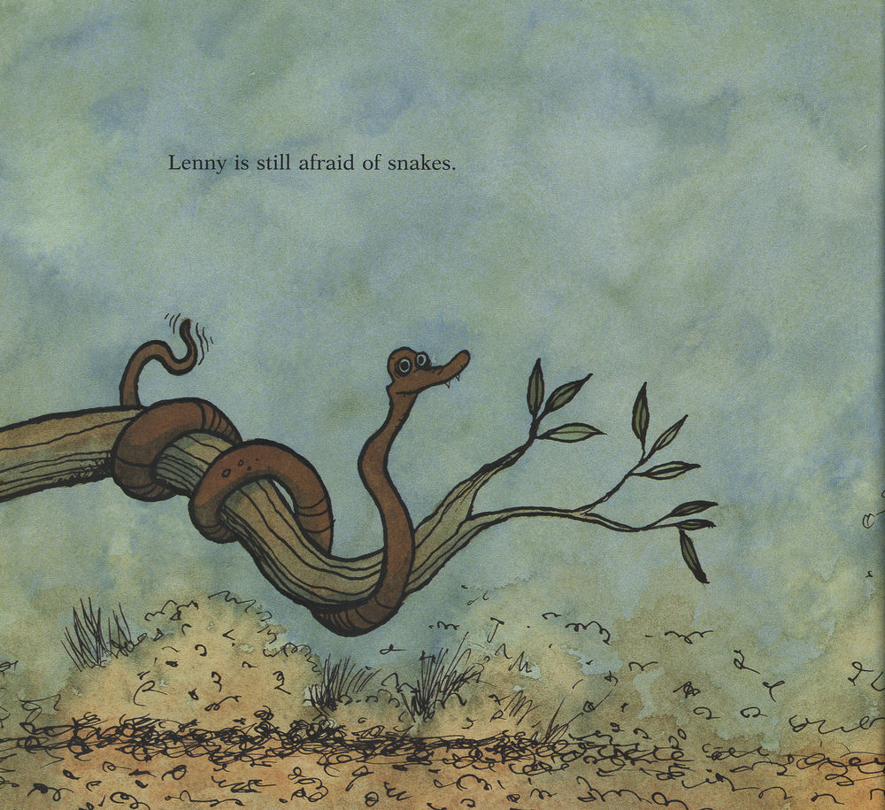 Scan 0034 of Snakes and the boy who was afraid of them