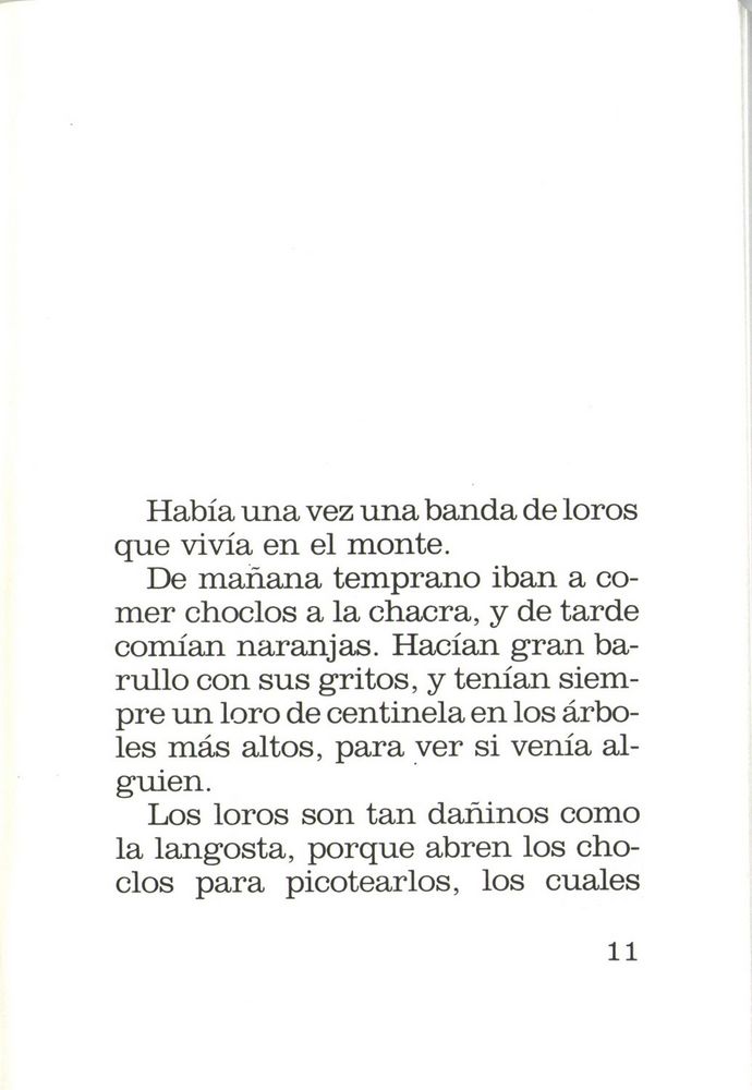 Scan 0013 of El loro pelado y otros cuentos de la selva
