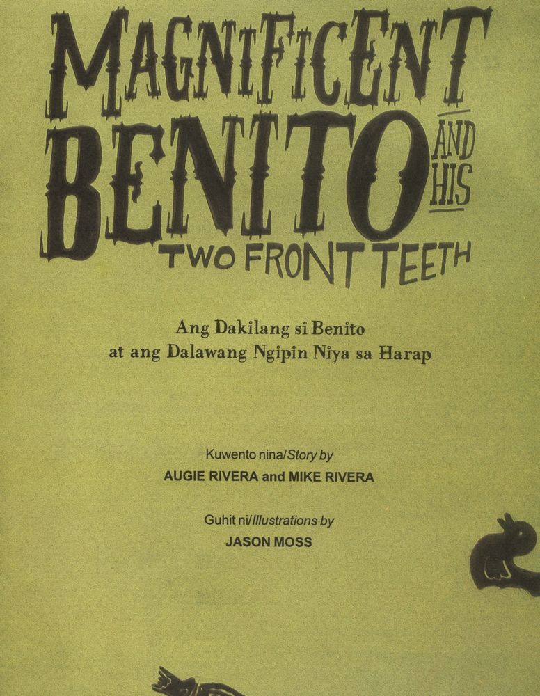 Scan 0005 of Magnificent Benito and his two front teeth = Ang dakilang si Benito at ang dalawang ngipin niya sa harap