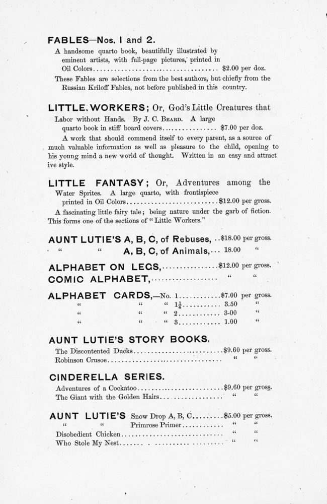 Scan 0004 of Juvenile classics from the Rutherford Park Press