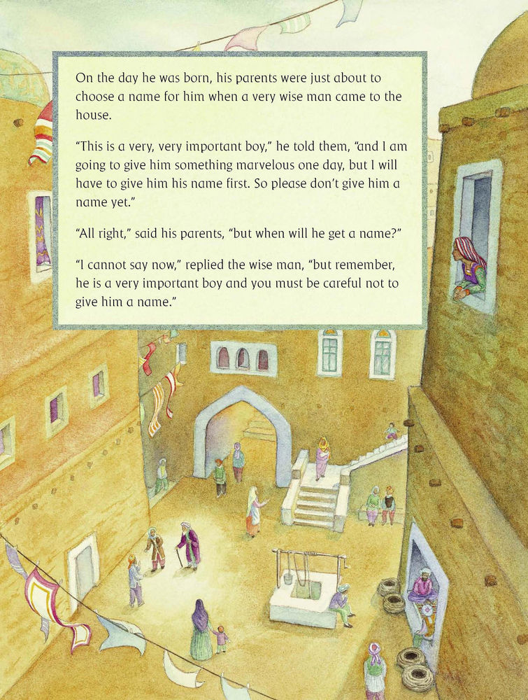 Scan 0006 of The boy without a name = El niño sin nombre