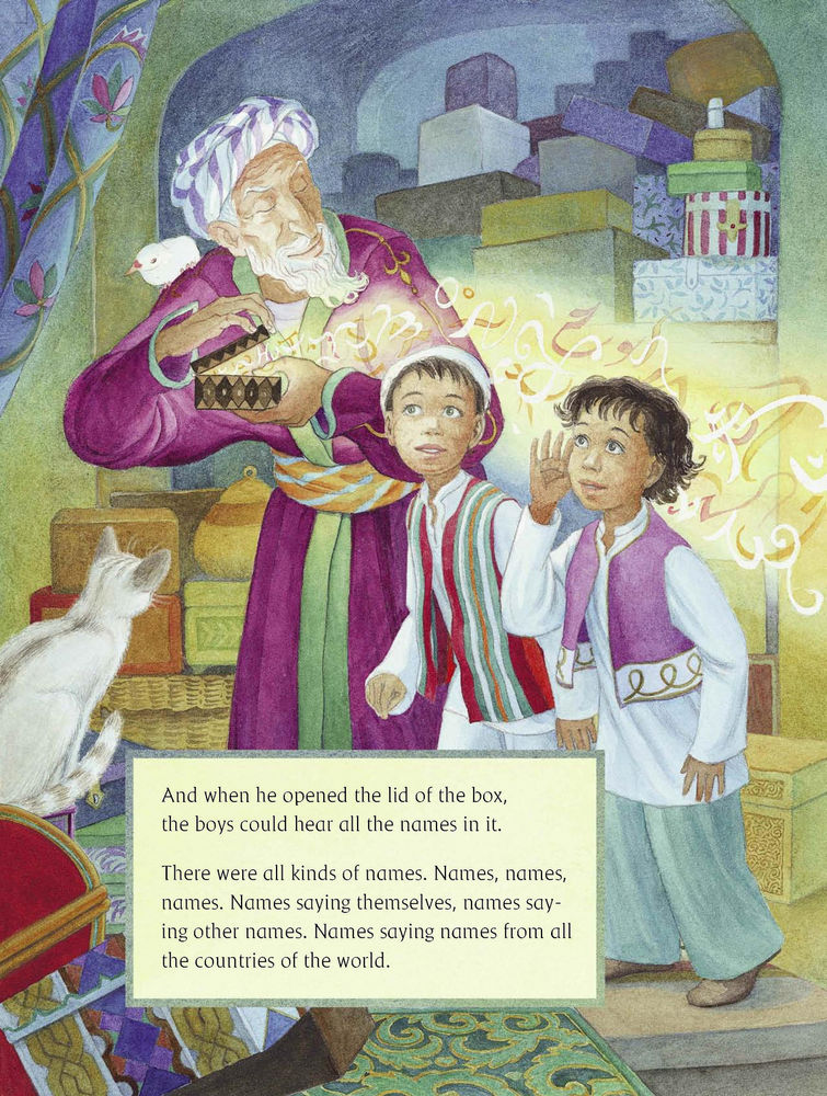 Scan 0018 of The boy without a name = El niño sin nombre