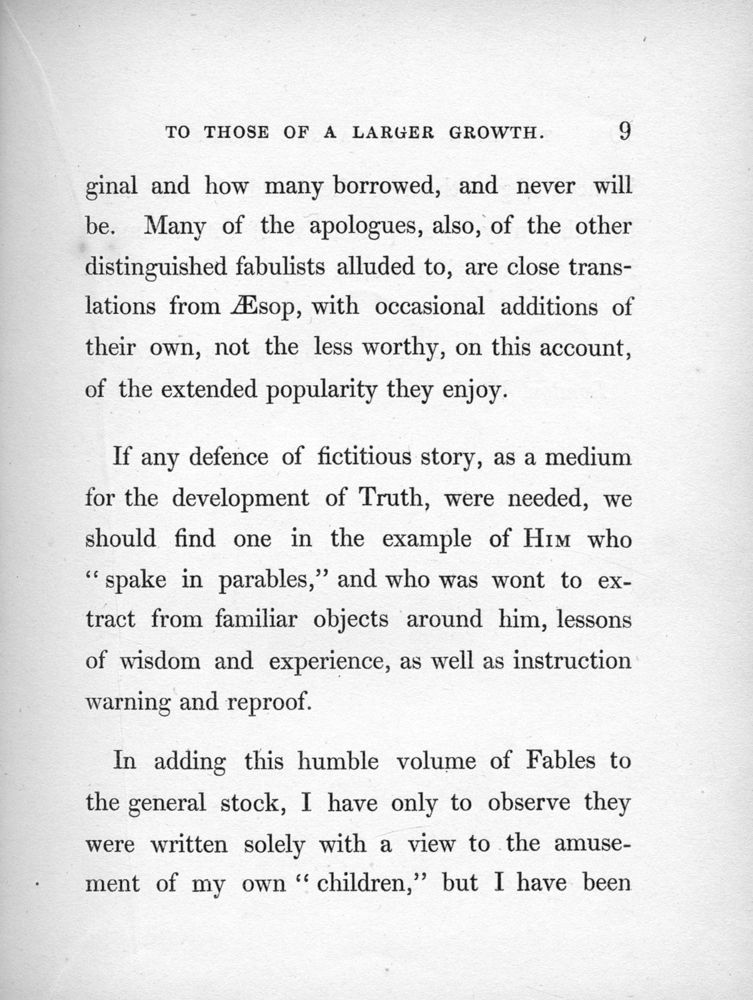 Scan 0019 of Fables for children young and old in humorous verse