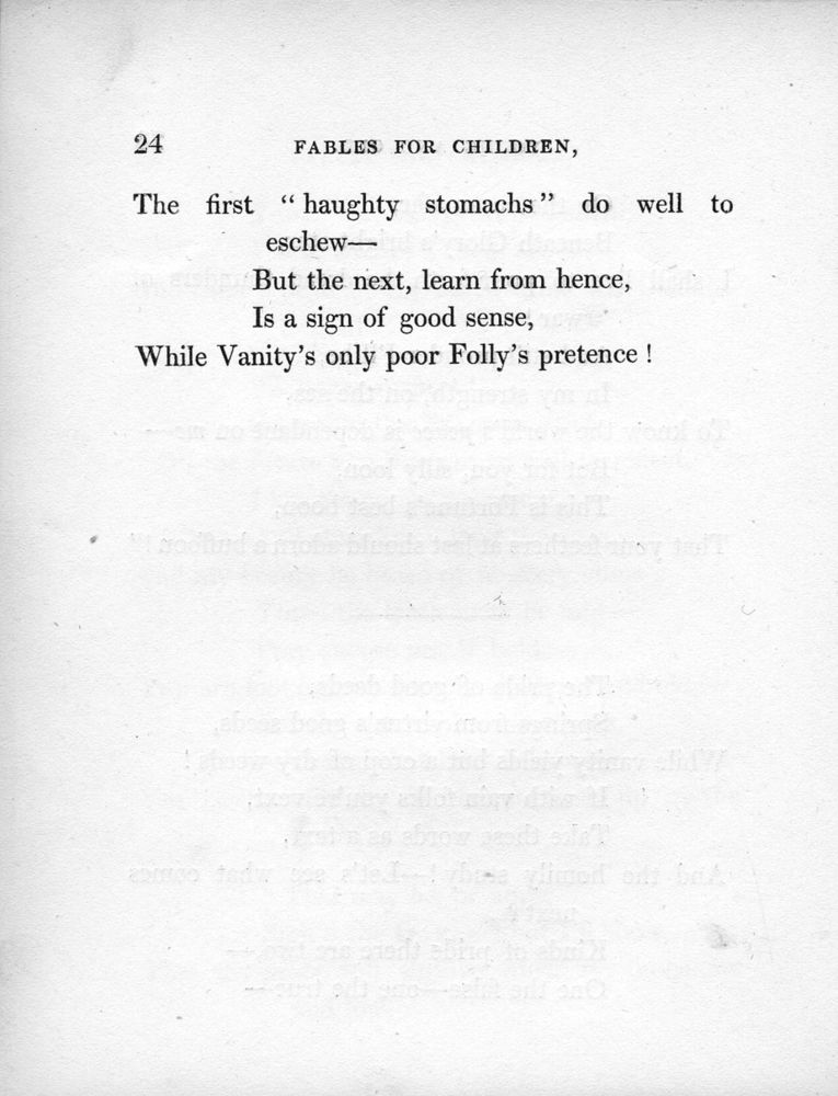 Scan 0036 of Fables for children young and old in humorous verse