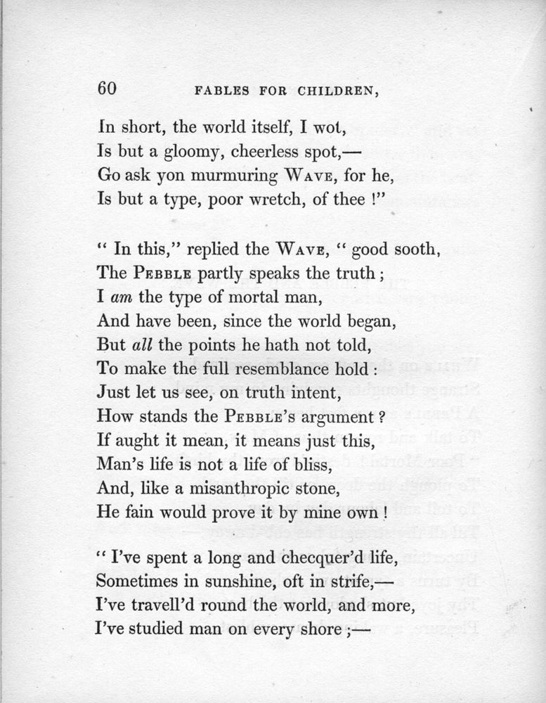 Scan 0080 of Fables for children young and old in humorous verse