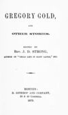 Thumbnail 0005 of Gregory Gold and other stories
