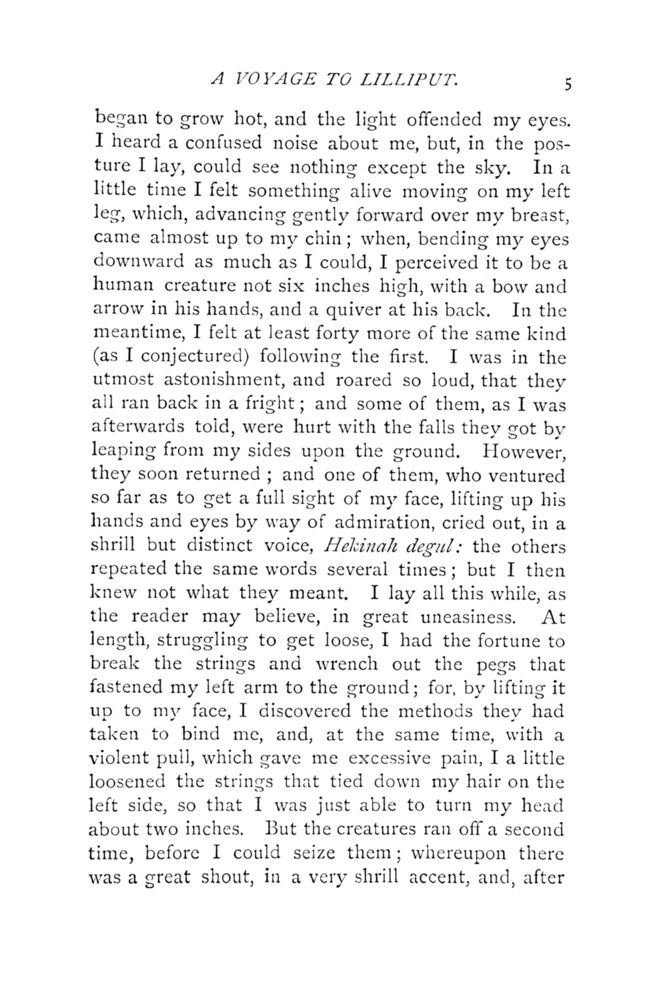Scan 0051 of Travels into several remote nations of the world by Lemuel Gulliver, first a surgeon and then a captain of several ships, in four parts ..