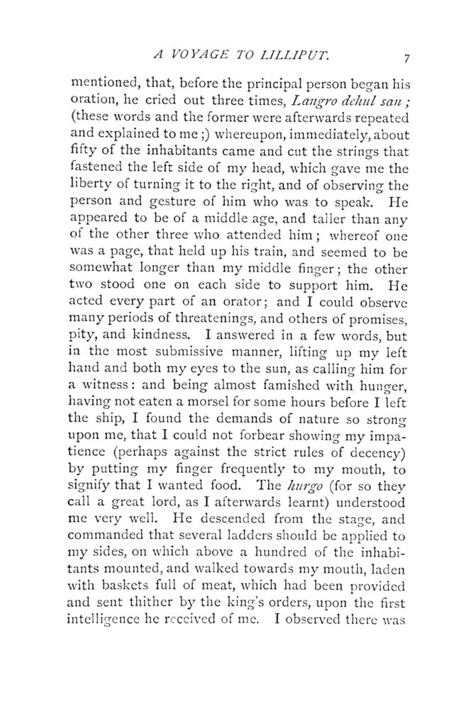 Scan 0053 of Travels into several remote nations of the world by Lemuel Gulliver, first a surgeon and then a captain of several ships, in four parts ..