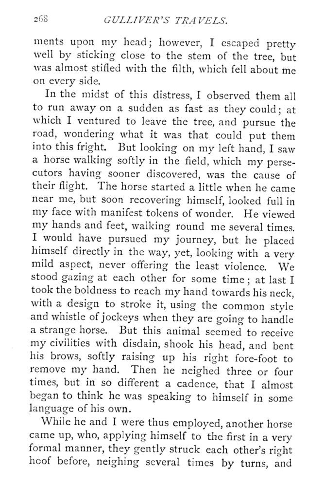 Scan 0318 of Travels into several remote nations of the world by Lemuel Gulliver, first a surgeon and then a captain of several ships, in four parts ..