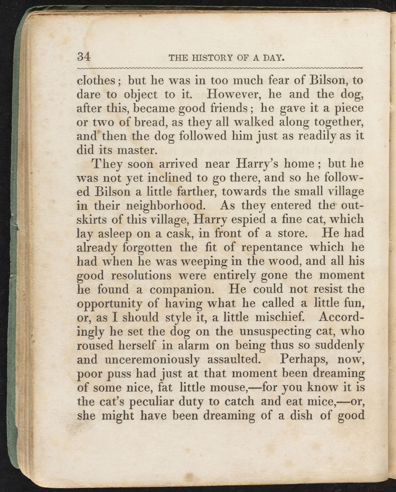Scan 0038 of The history of a day, or, The scholar and truant contrasted