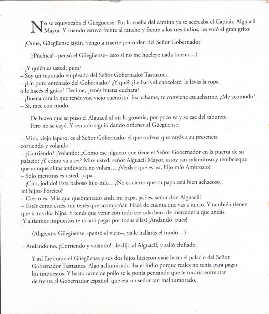 Scan 0016 of Historia del muy bandido igualado rebelde astuto pícaro y siempre bailador Güegüense