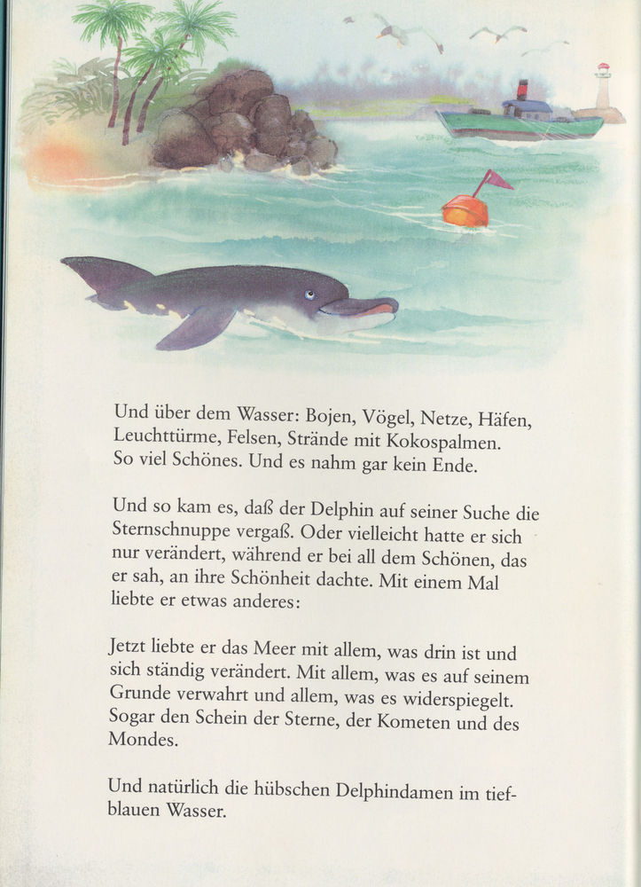 Scan 0010 of Warum der kleine Delphin Purzelbäume schlägt